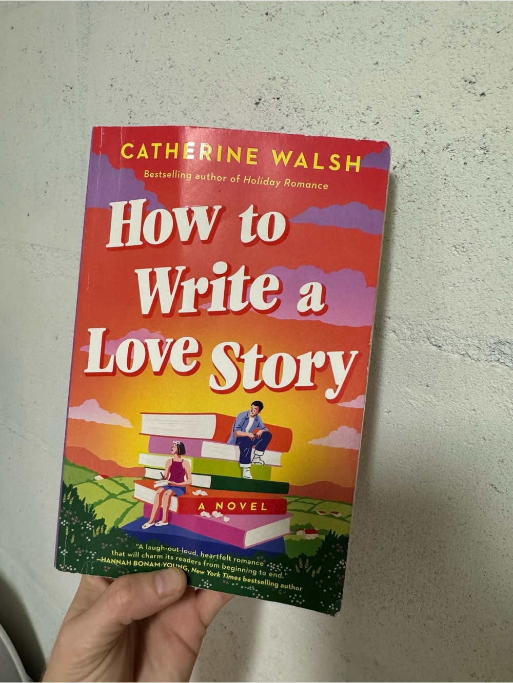 How to Write a Love Story - Red Paperback Novel